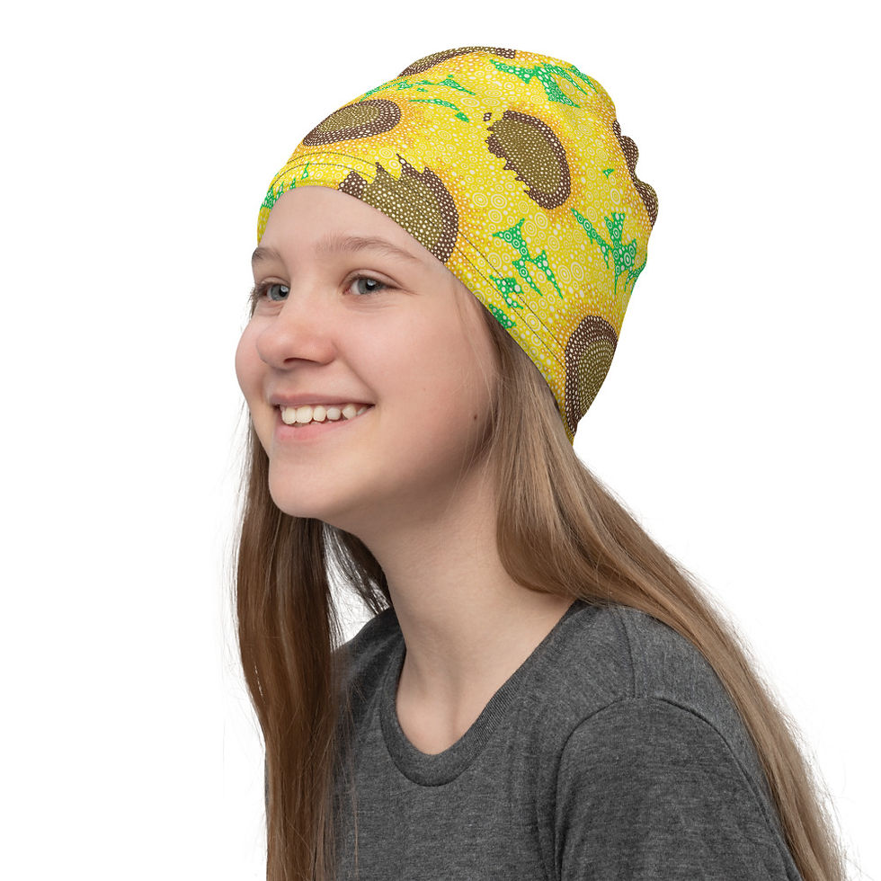 Thumbnail: Sunflowers Neck Gaiter