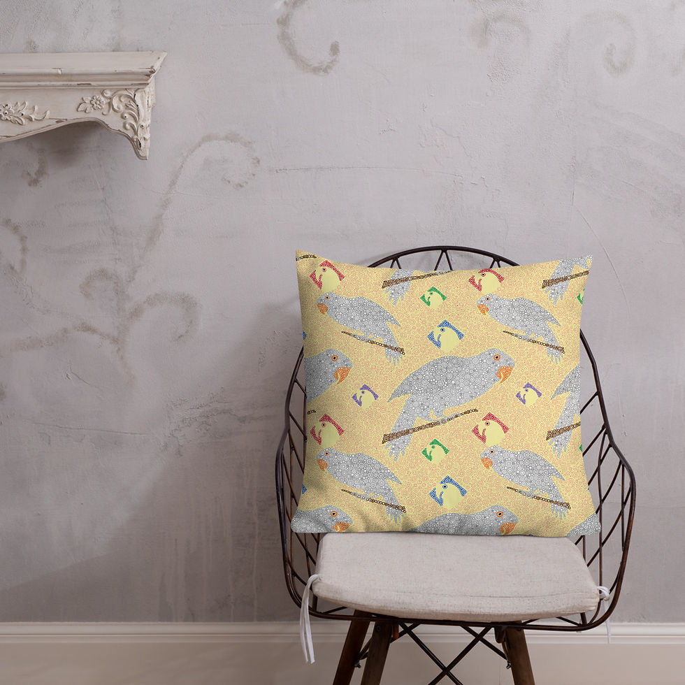 Thumbnail: Parrots Premium Pillow