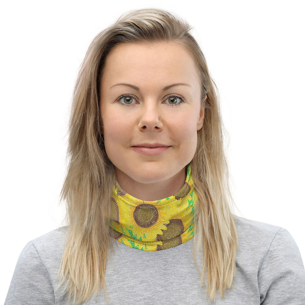 Thumbnail: Sunflowers Neck Gaiter