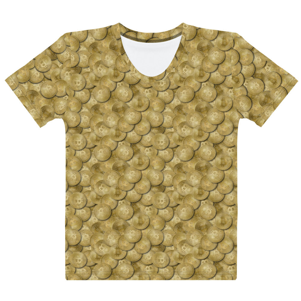 Women All Over Cryptocurrency Bitcoin T-Shirt