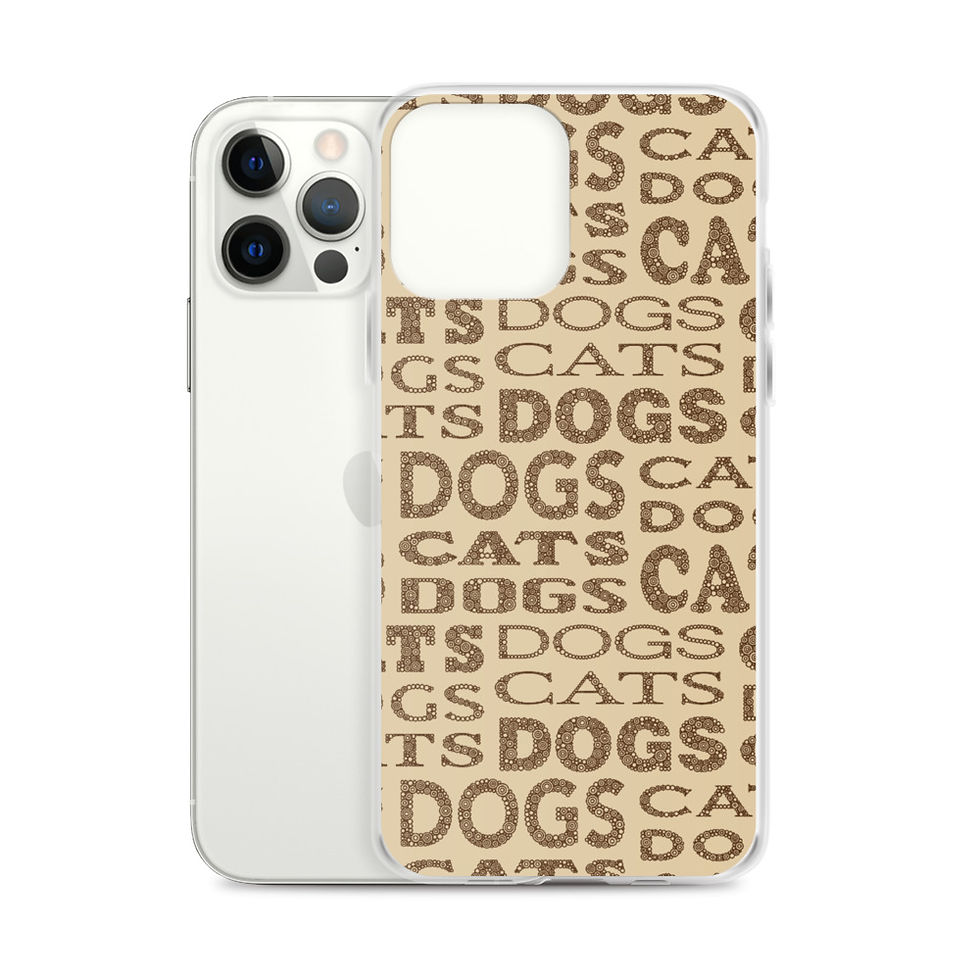 Thumbnail: Cats And Dogs Type iPhone Case