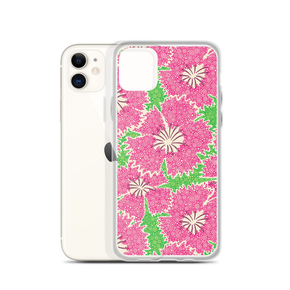 Thumbnail: Dianthus Annuals iPhone Case