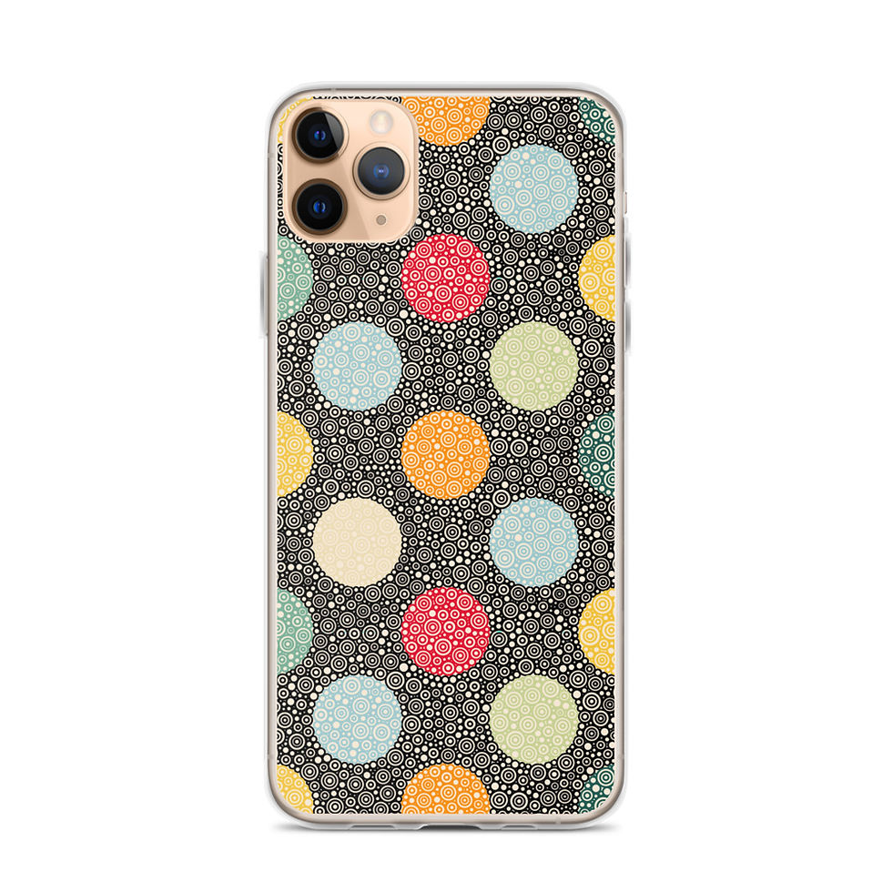 Thumbnail: Retro Polka Dots iPhone Case