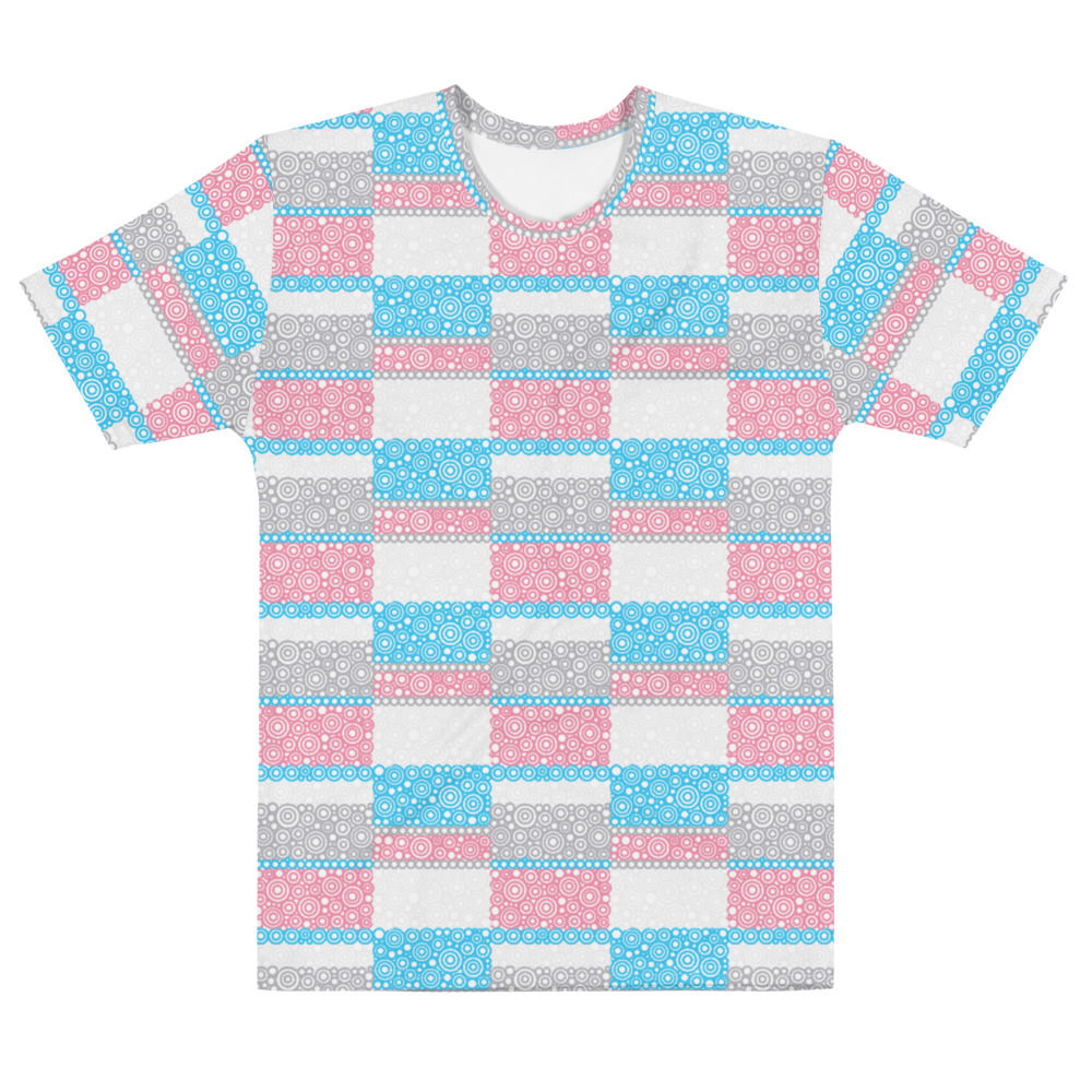 Men All Over Unity T-Shirt Blue And Pink