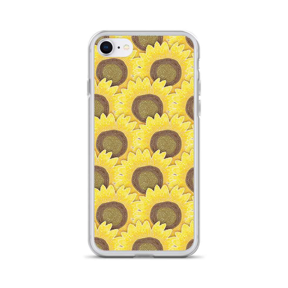 Thumbnail: Rows Of Sunflowers iPhone Case
