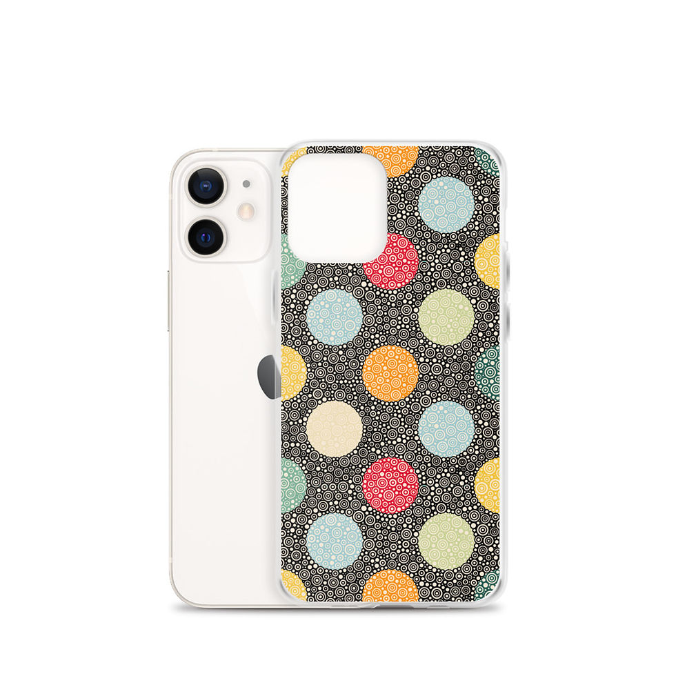 Thumbnail: Retro Polka Dots iPhone Case
