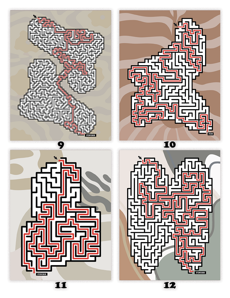 Thumbnail: BOHO ART STYLE MAZES