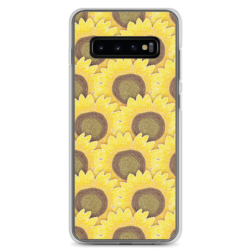 Thumbnail: Rows Of Sunflowers Samsung Phone Case