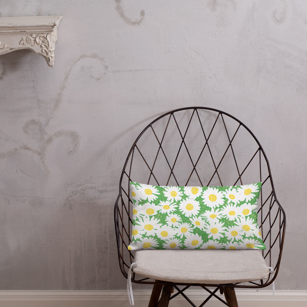 Oopsie Daisies Premium Pillow