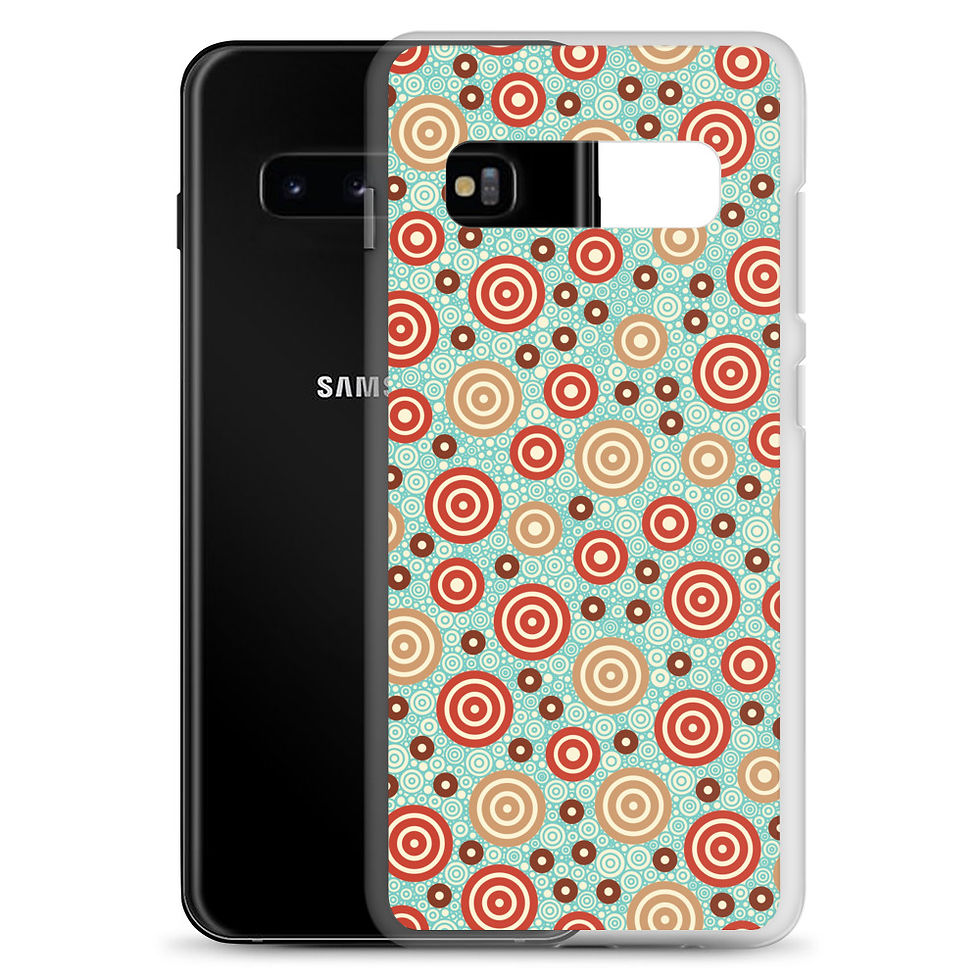 Thumbnail: Aztec Warrior Samsung Phone Case Sky