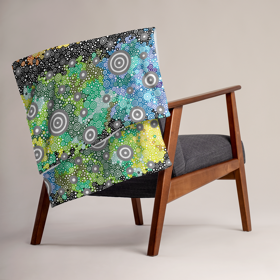 Thumbnail: Light Spectrum with Dark Matter Throw Blanket