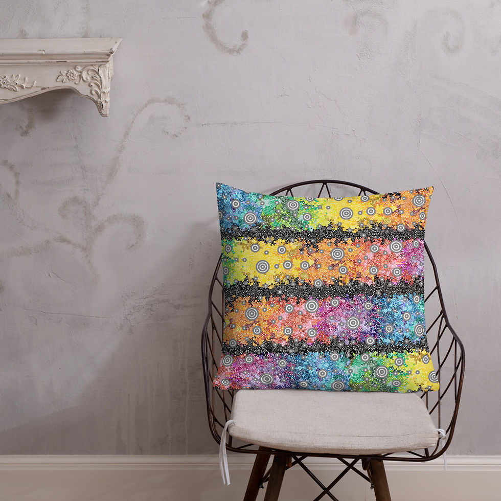 Thumbnail: Light Spectrum with Dark Matter Premium Pillow
