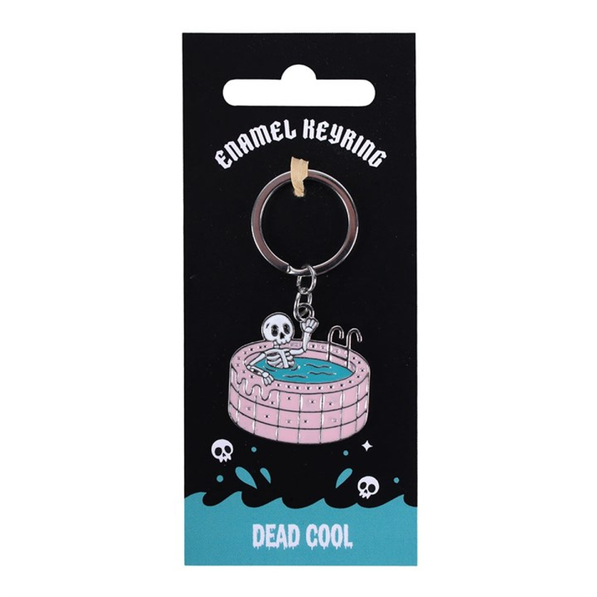 Dead Cool Skeleton Keyring