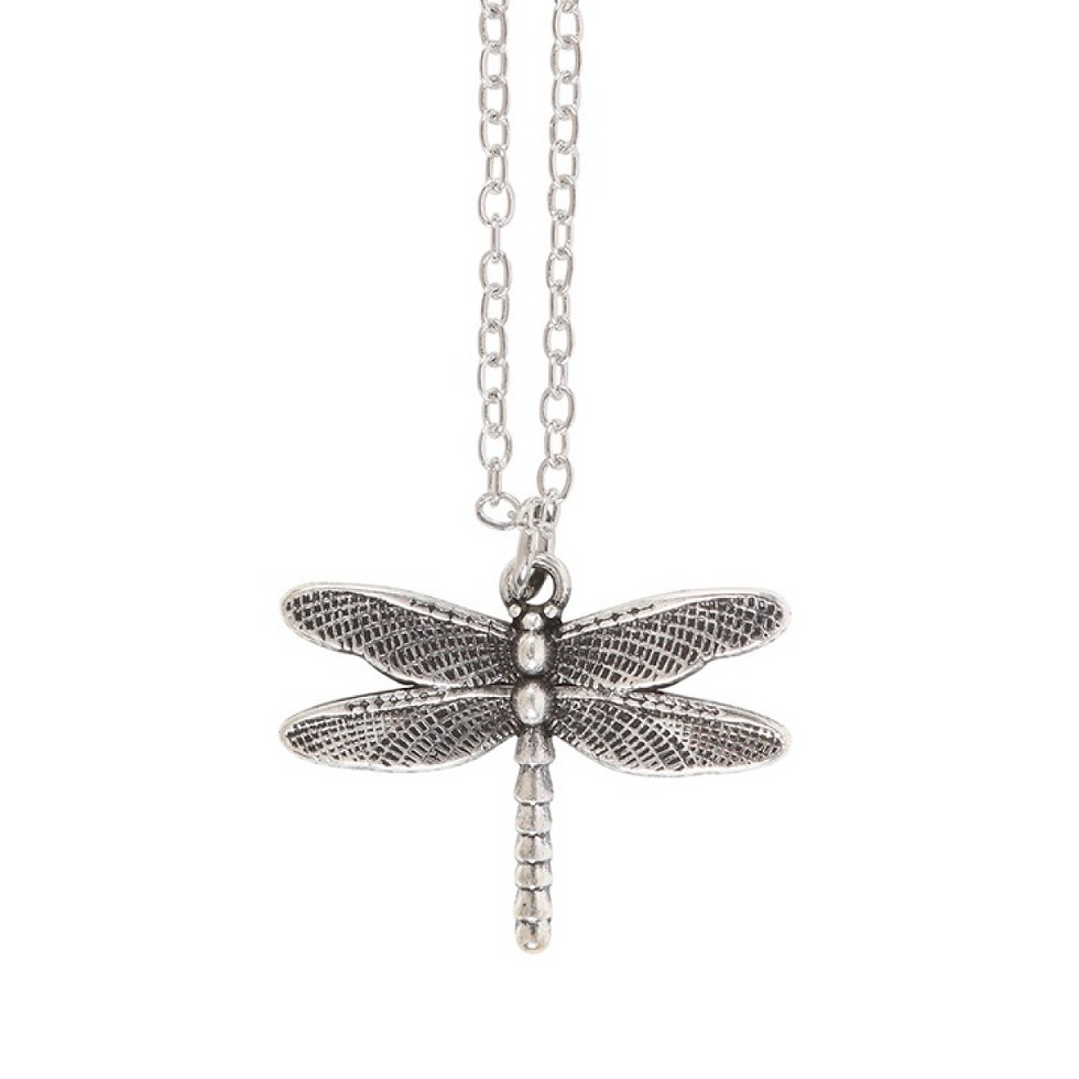 Thumbnail: Dragonfly Necklace on Greeting Card