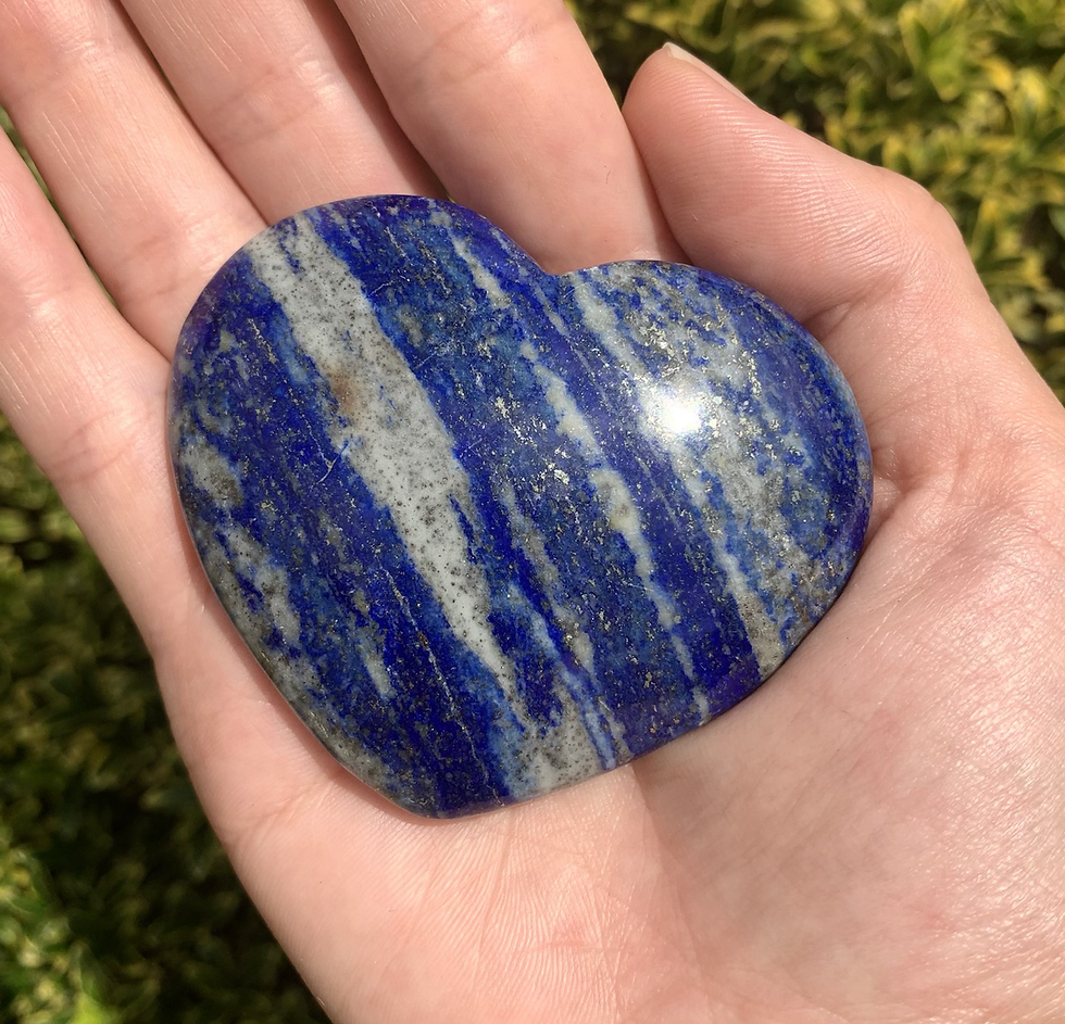 Lapis Lazuli Heart