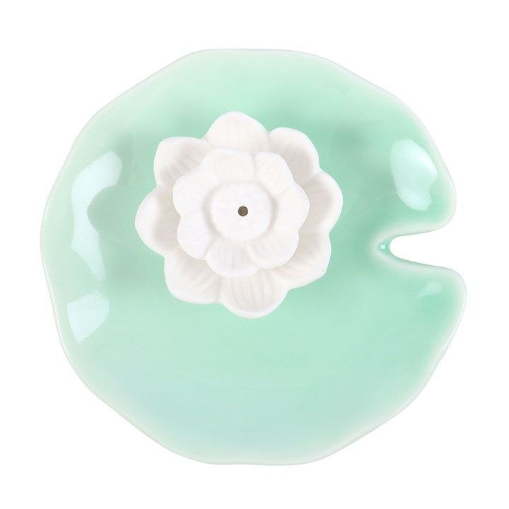 Thumbnail: Lotus Flower Incense Stick Holder and Trinket Dish