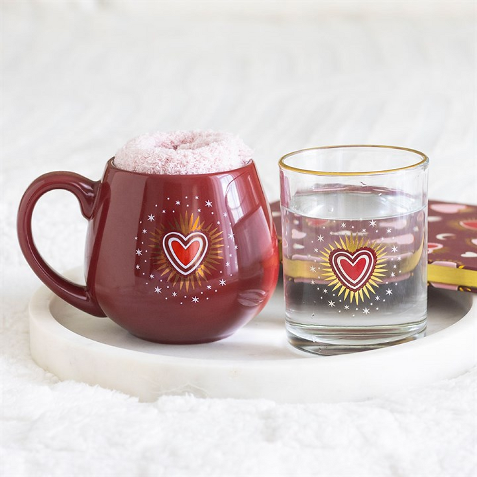 Thumbnail: Sacred Heart Mug and Socks Set