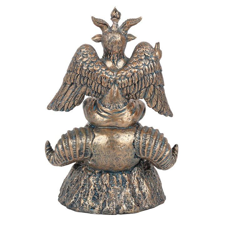 Thumbnail: Gold Baphomet LED Backflow Incense Burner