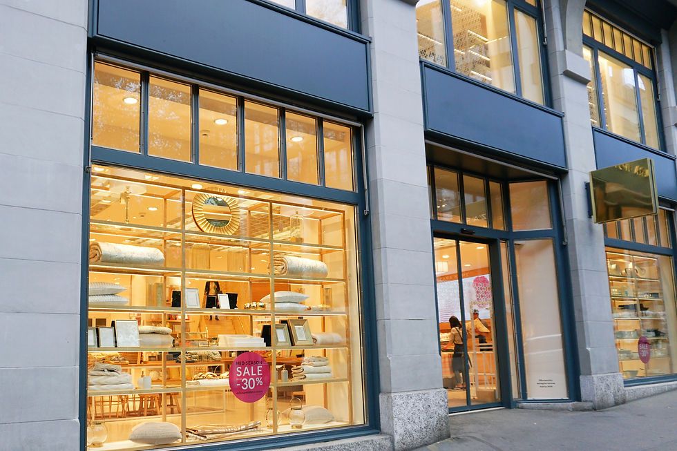 Stores use enticing scents to attract customers and strengthen brand presence.