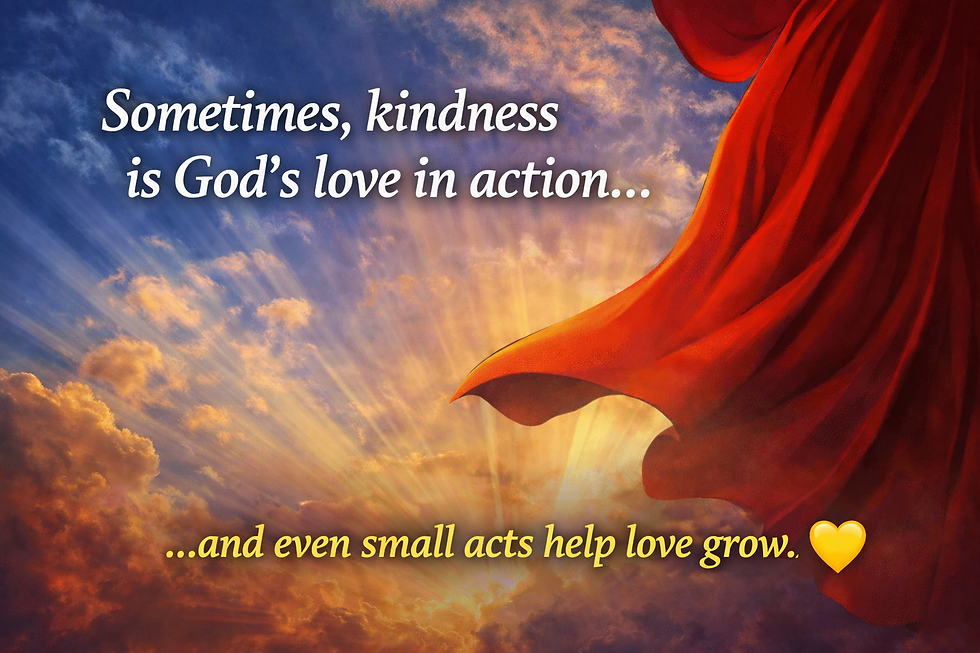 Growing Love Through Kindness - Day  4 (Jan. 4, 2026)