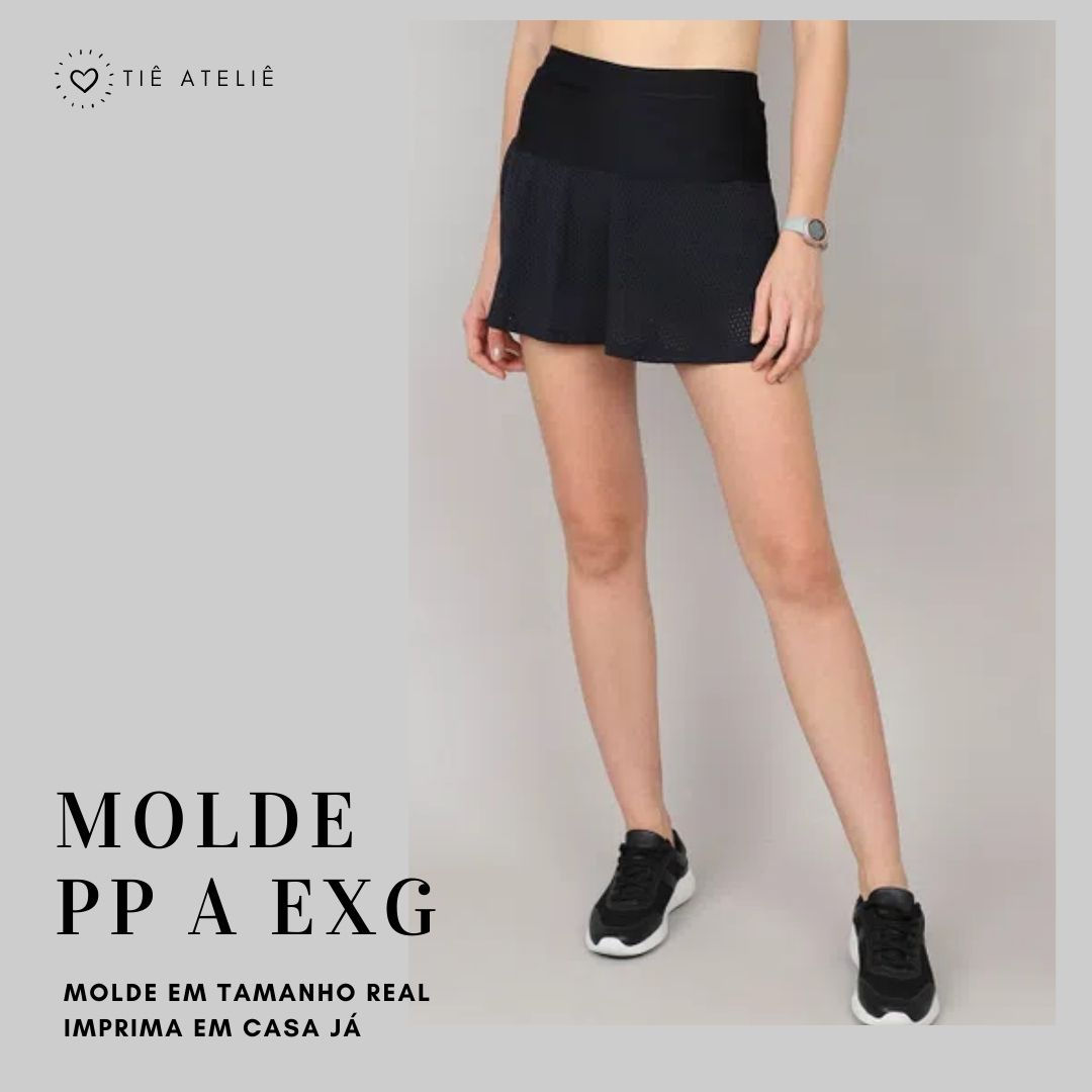 MOLDE (EM PDF) SHORT SAIA FITNESS