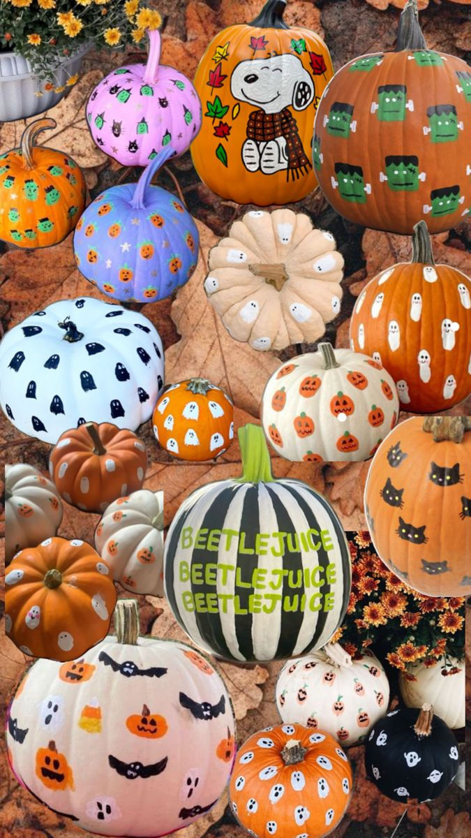 03/10 - Pumpkin Painting