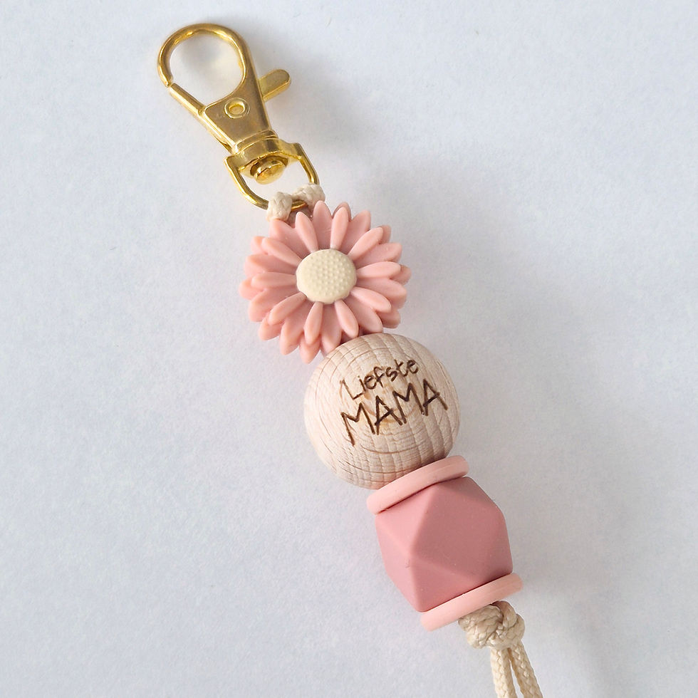Thumbnail: sleutelhanger liefste mama blush