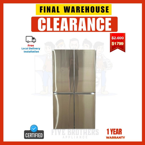 Samsung Bespoke Scratch and Dent French Door Refrigerator 23 cuft