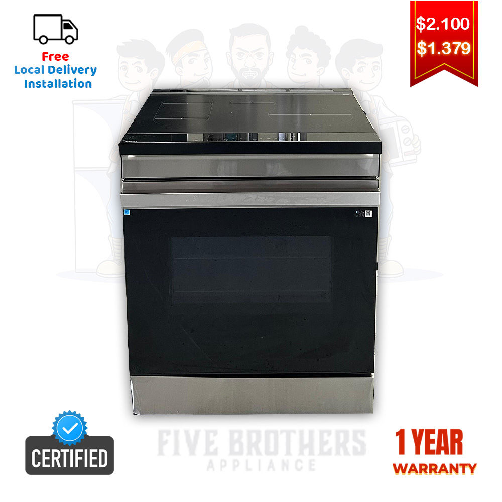 Samsung Bespoke Scratch and Dent Electric Range, Slide-In 6.3 cu.ft Austin 0381
