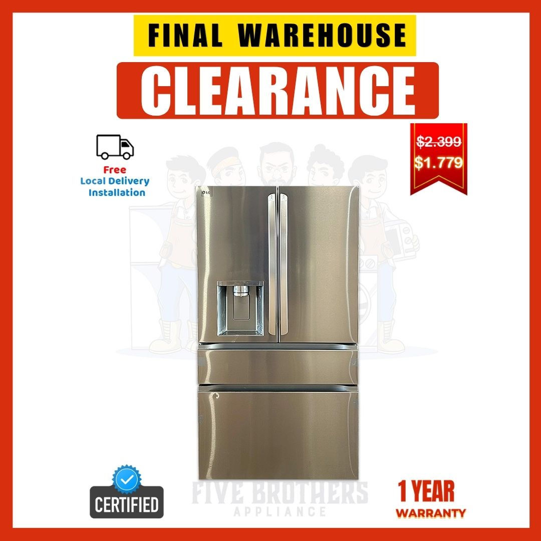 LG Scratch and Dent Counter Depth French Door Refrigerator 25 cuft Austin 0095