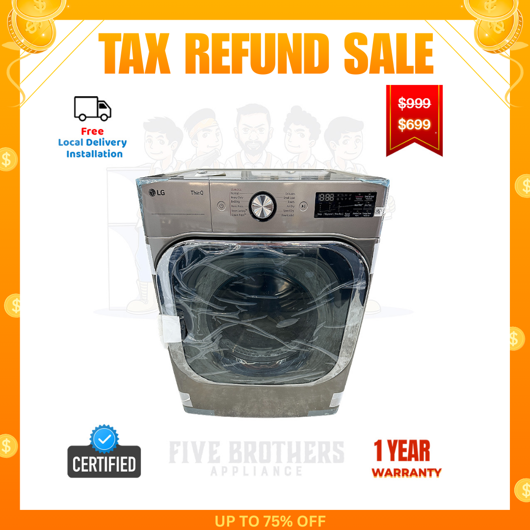 LG Open Box Electric Dryer, 9.0 cu.ft Irving 0651