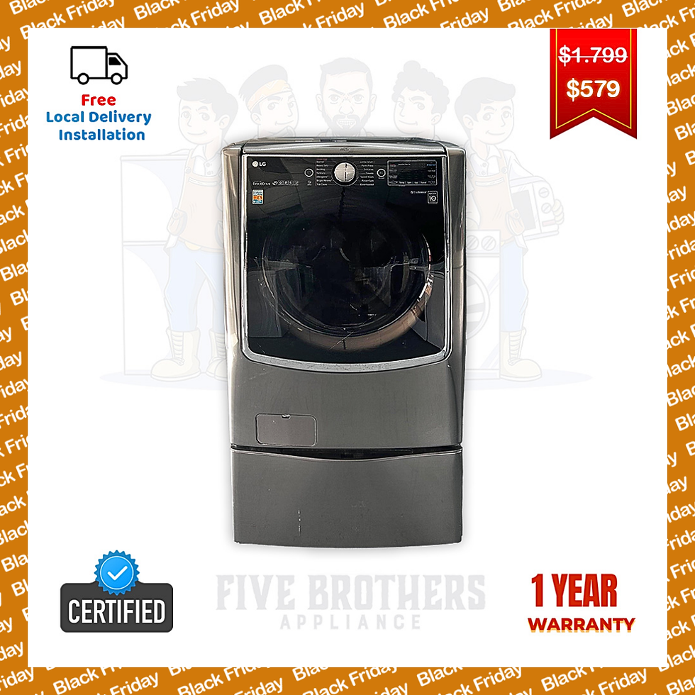 LG Refurbished Front load Washer 5.8 cuft Austin 9553