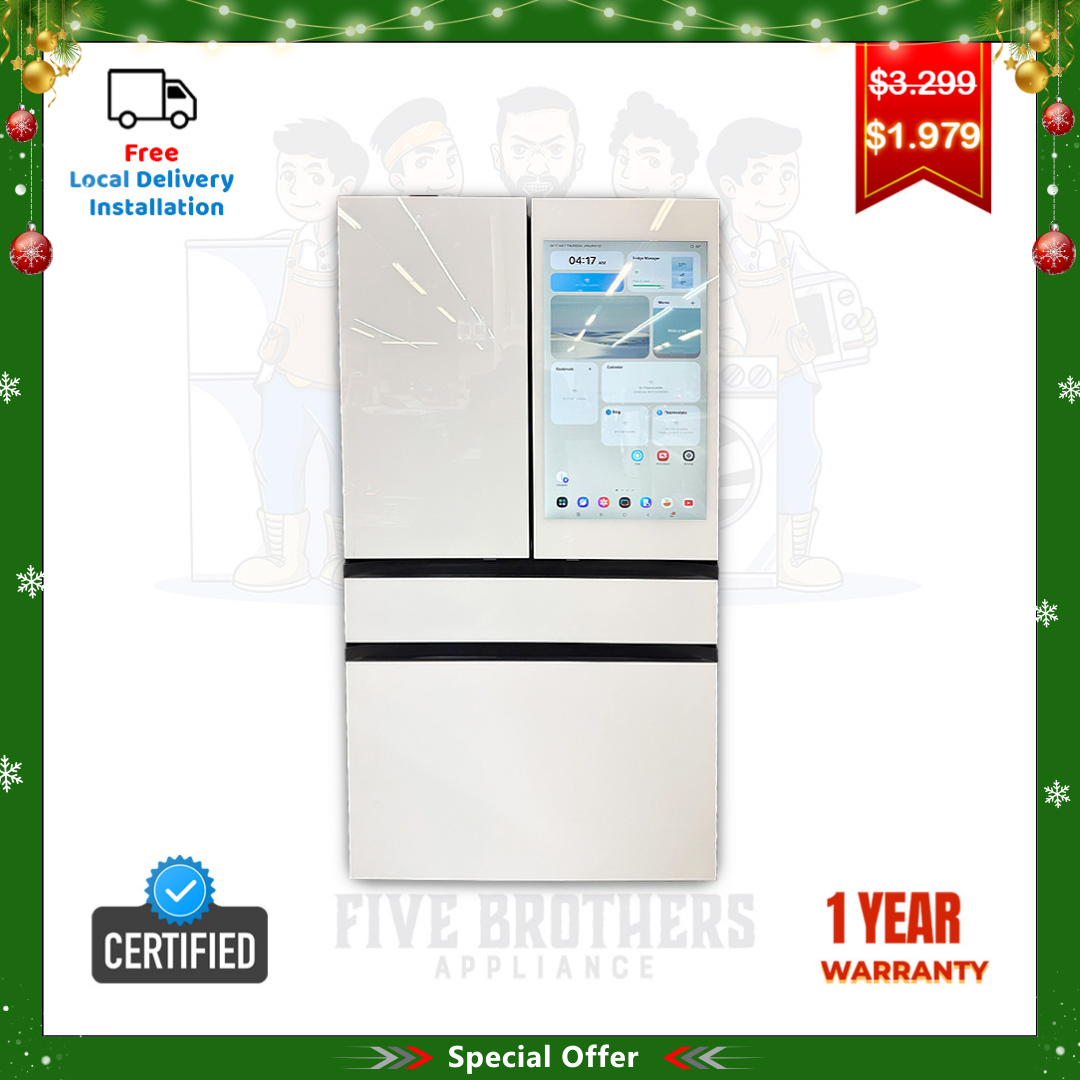 Samsung Bespoke Open Box New French Door Refrigerator 29 cuft Irving 6047