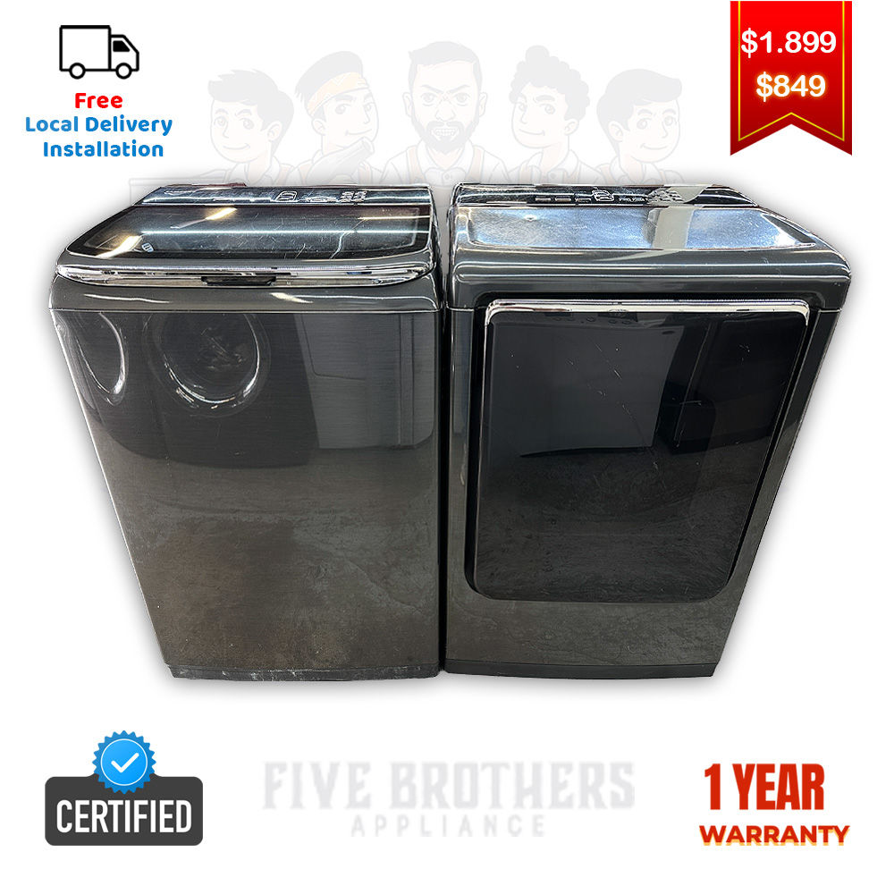 Samsung Refurbished Top load Washer and Dryer 4.5 cuft Irving 7800
