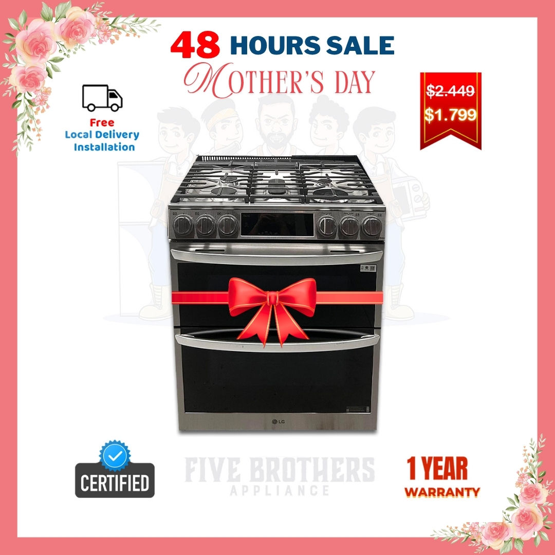 LG Gas Range, Double Oven open box 6.9 cu.ft Austin 1918
