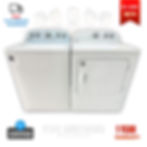Whirlpool Refurbished Top load Washer and Dryer 4.3 cuft Irving 0181