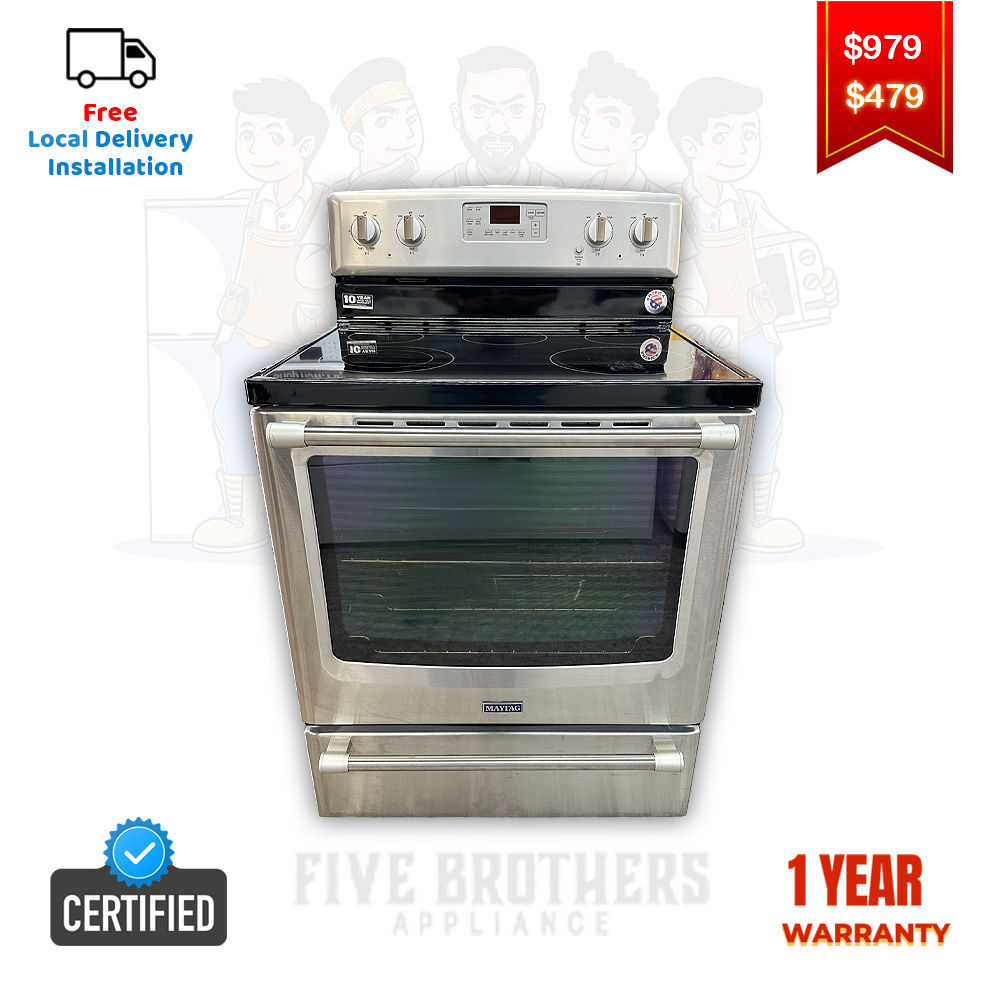 Maytag Refurbished Electric Range 5.3 cuft Irving 3760