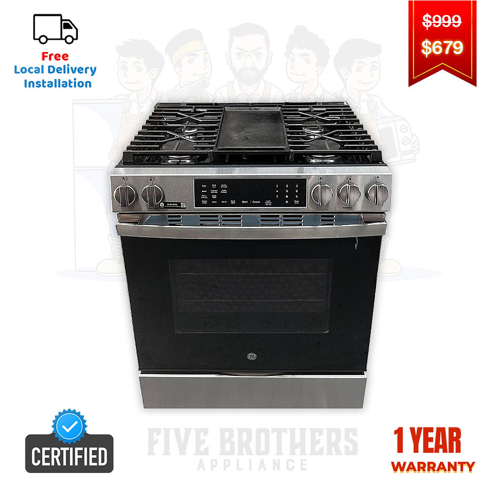 GE Refurbished Gas Range, 5.0 cu.ft Austin 4348