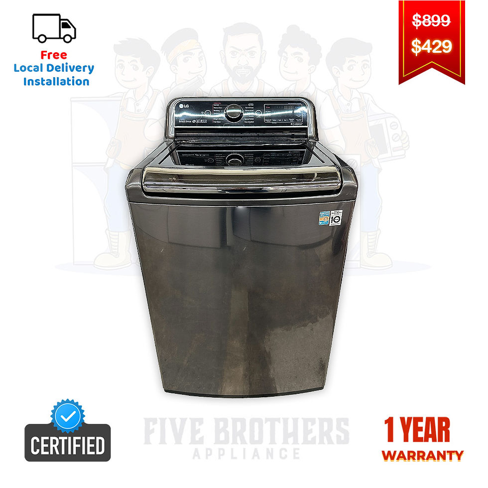 LG Refurbished Top load Washer 5.5 cuft Irving 2209