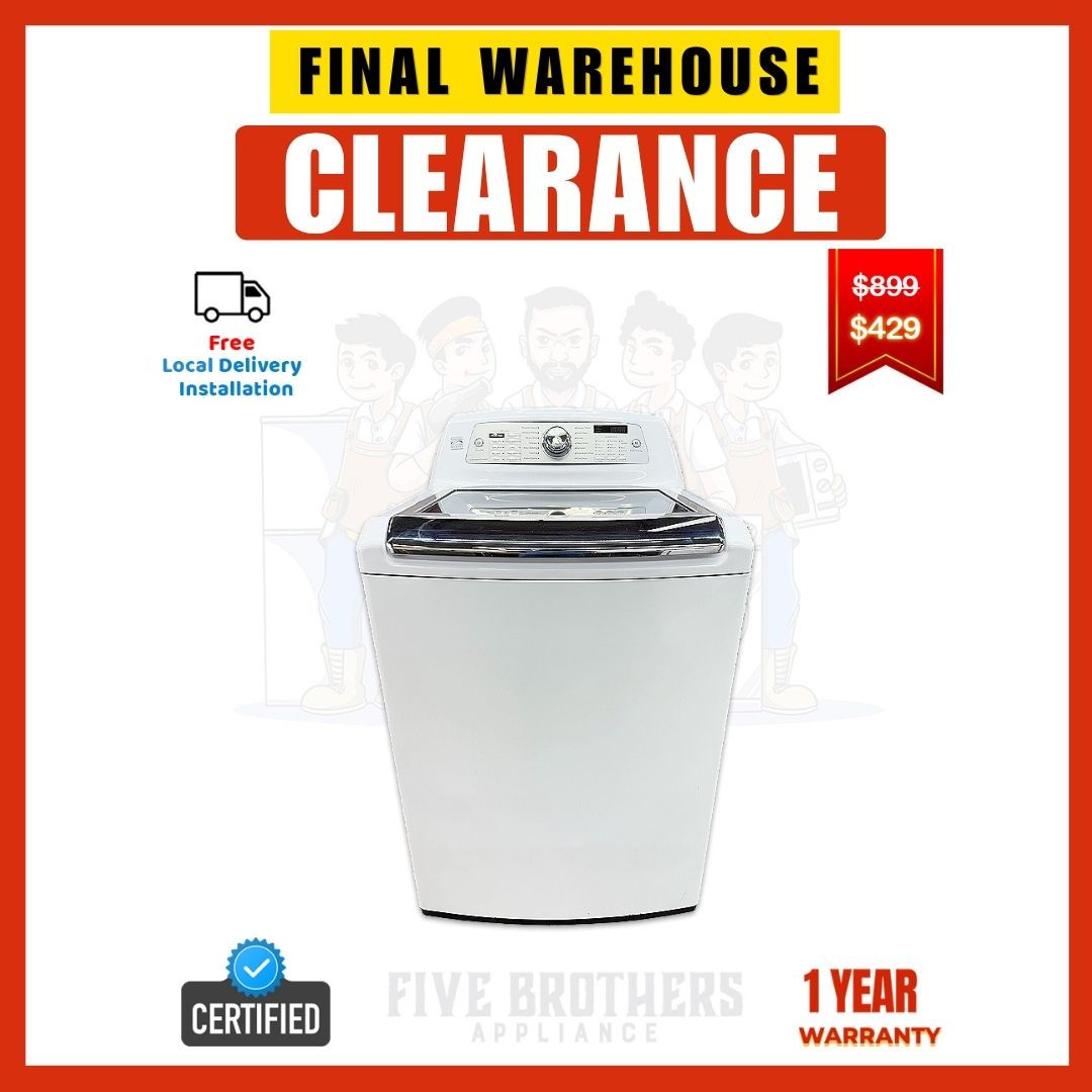 Kenmore Elite Refurbished Washer, Top load 5.3 cu.ft Irving 5619