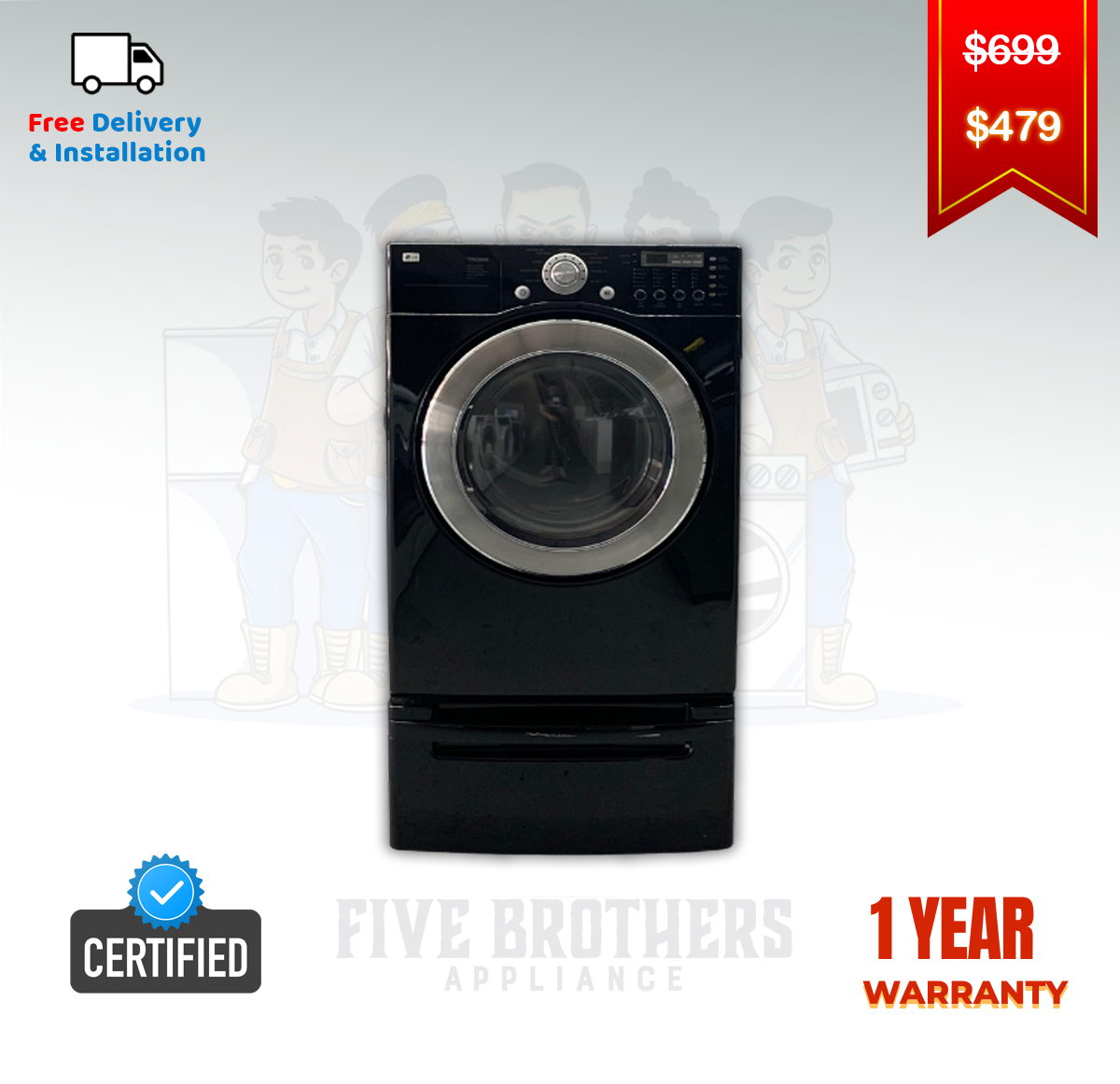 Secadora LG Austin (reacondicionada) 3669