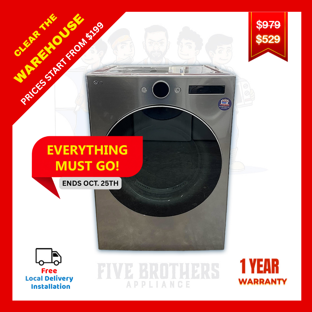 LG DLEX5500V Smart Electric Dryer 7.4 CF- Refurbished- Irving 2522