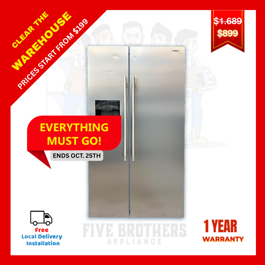 Mora MRS290T5FSD Refrigerator 29.1 CF- Scratch & Dent- Irving 5662