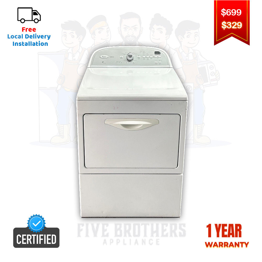 Whirlpool Refurbished Electric Dryer 7.4 cuft Austin 0297