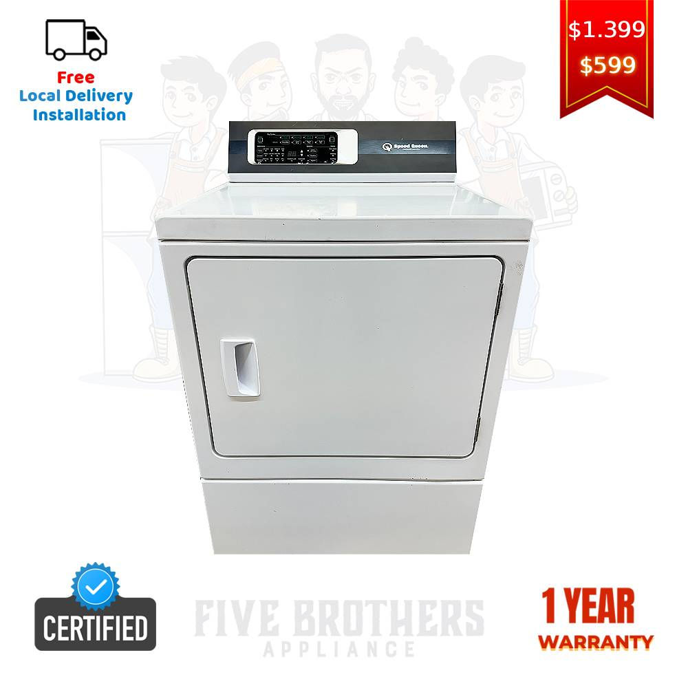 Speed Queen Refurbished Electric Dryer, 7.0 cu.ft Irving 4277