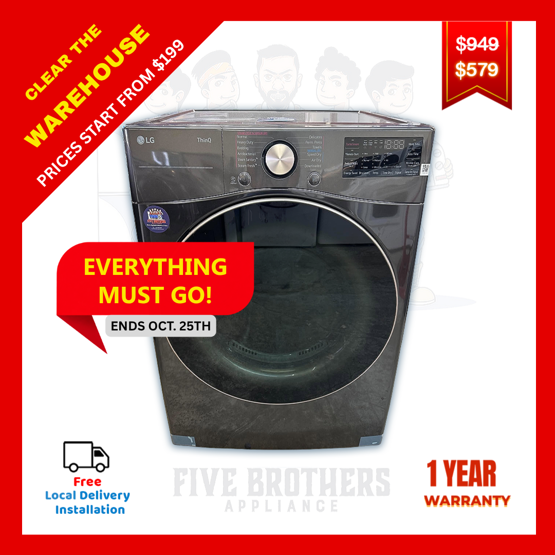 LG DLEX4000B Smart Electric Dryer 7.4 CF- Scratch & Dent - Irving 4111