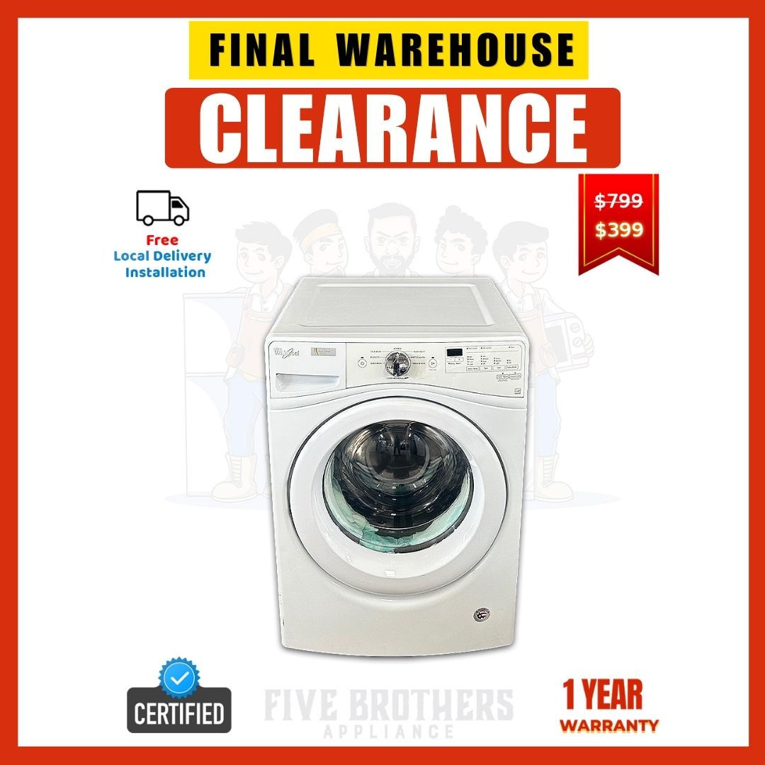 Whirlpool Refurbished Washer, Front Load 4.5 cu.ft Austin 1009