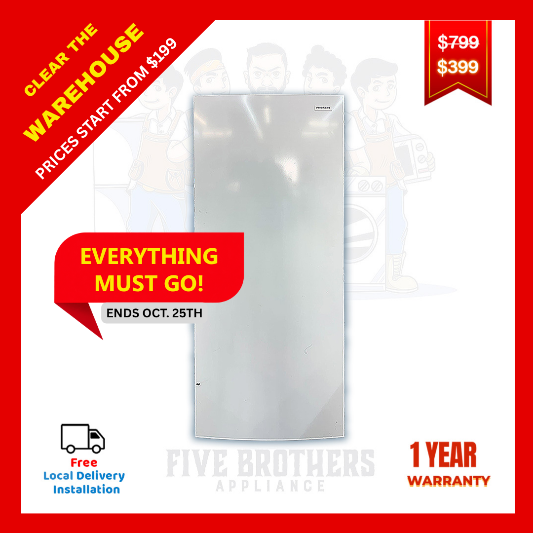 Frigidaire FFFU16F2VW Upright Freezer 16.0 CF- Refurbished- Irving 6455