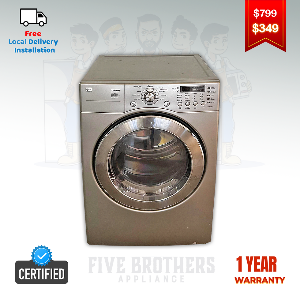 LG Refurbished Electric Dryer 7.3 cu.ft Austin 5904