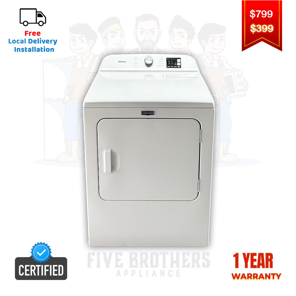 Maytag Refurbished Electric Dryer 7.4 cuft Austin 6102